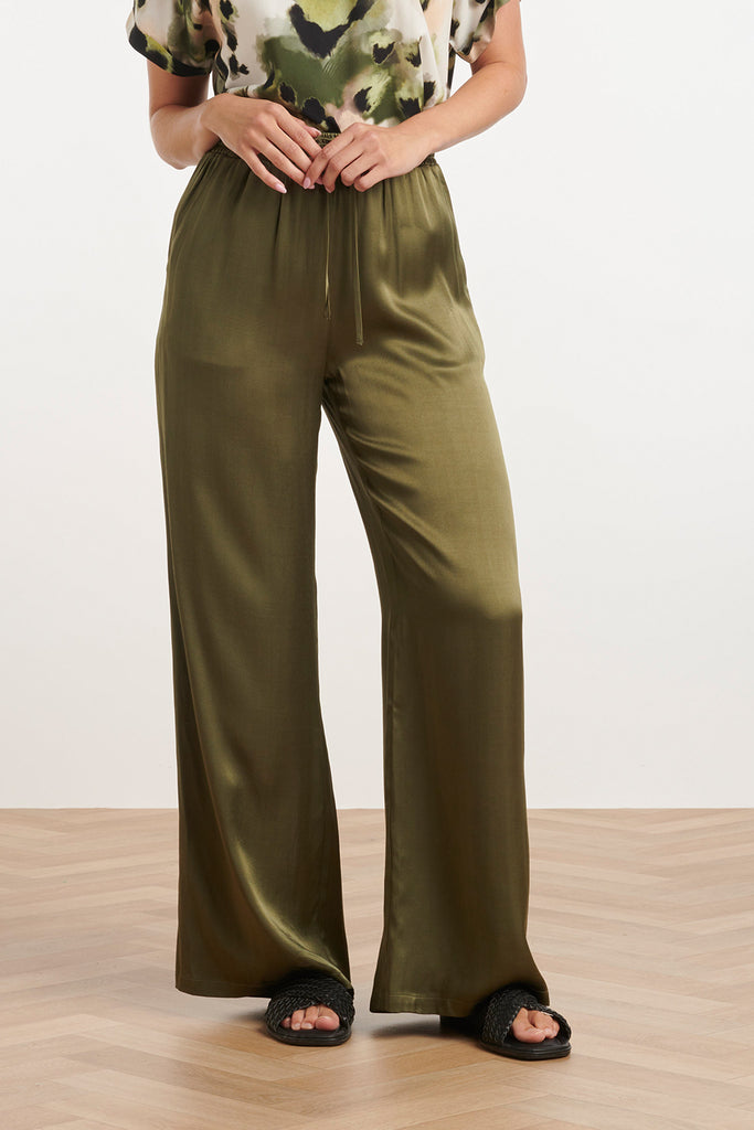 Smashed Lemon Army Green Trousers £69