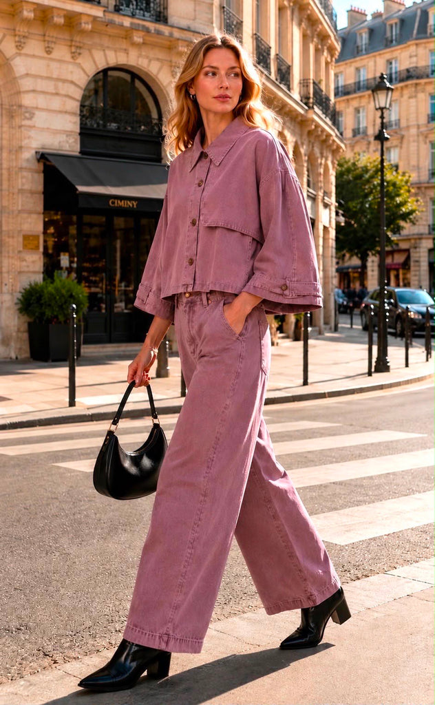 Vintage Rose Paris Cotton Jacket