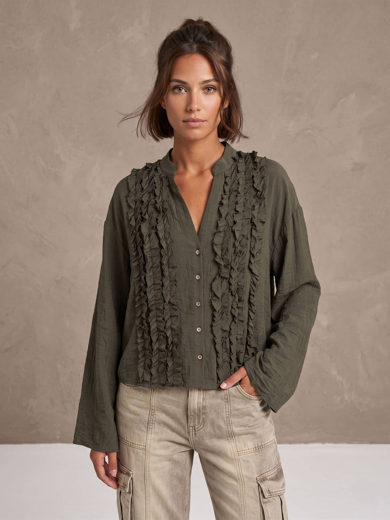 Letizia blouse - Khaki