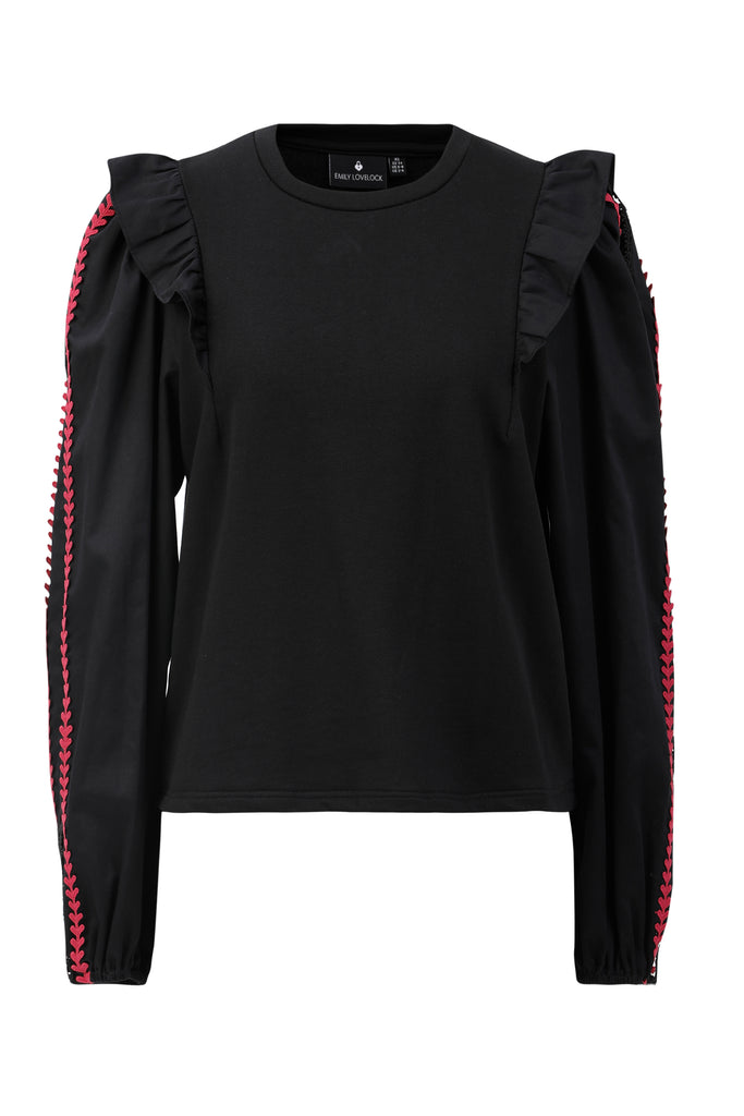 Emily Lovelock Kacey Lace Sweatshirt