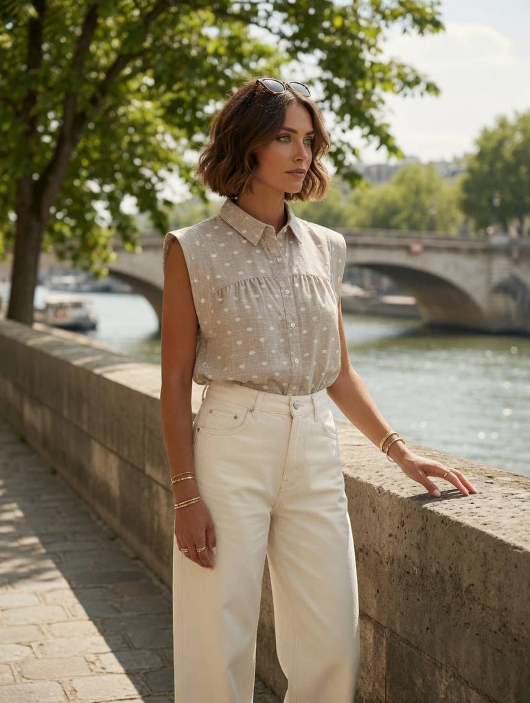 Beige Marcienne Shirt