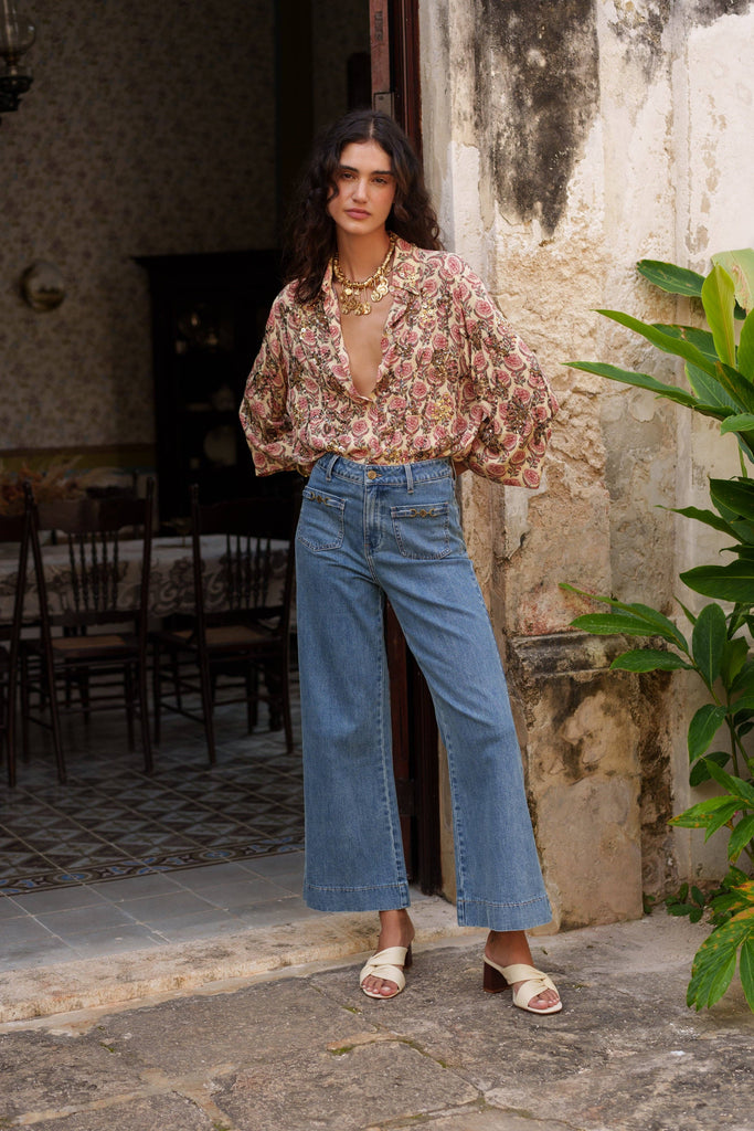 Oraije Jean Hortense Ankle Length Vintage Flare £49.99