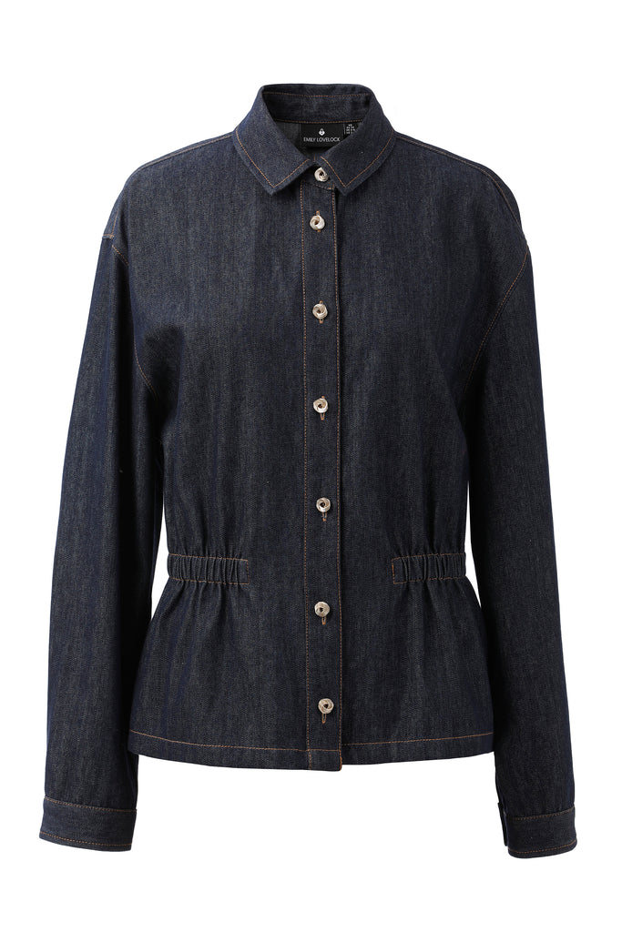 Emily Lovelock Ellie Denim Blouse
