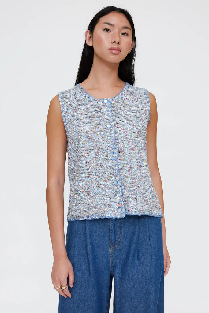 WP Multicoloured Knit Vest