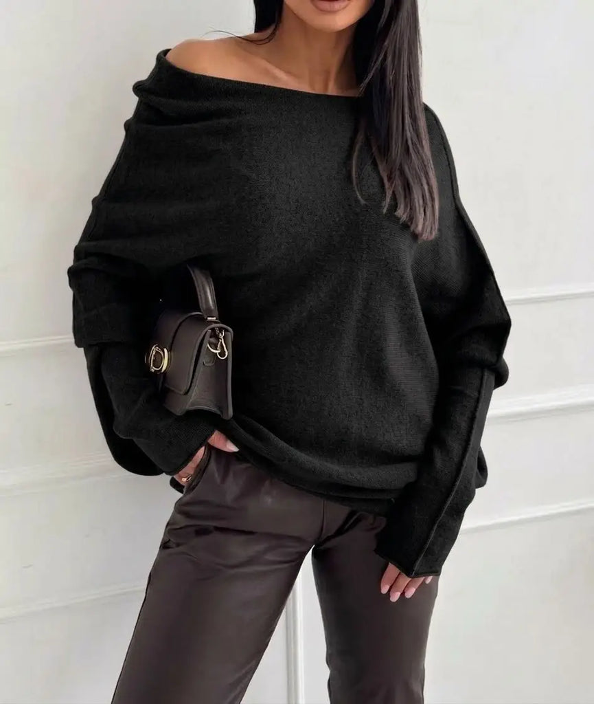 Black Long-sleeve PBT sweater