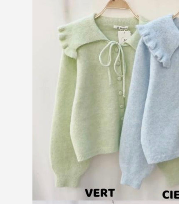 Apple Green Grace Cardigan