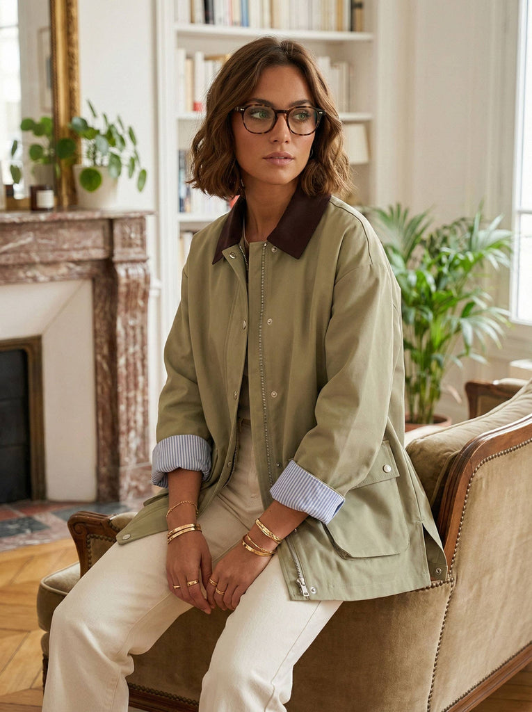 Khaki Benedite Jacket