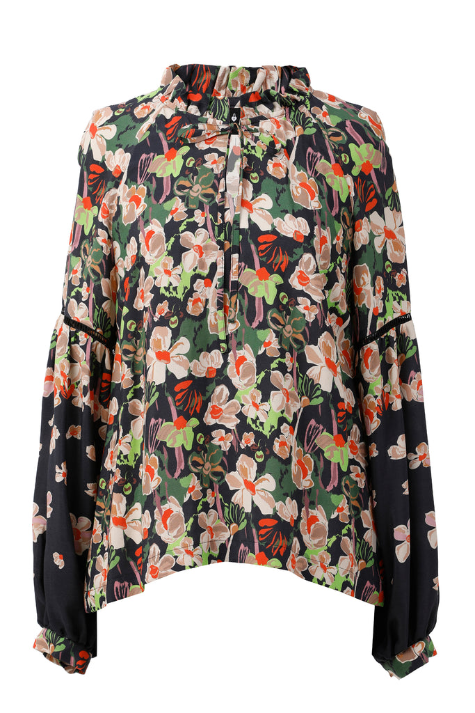 Emily Lovelock Emma Print Blouse