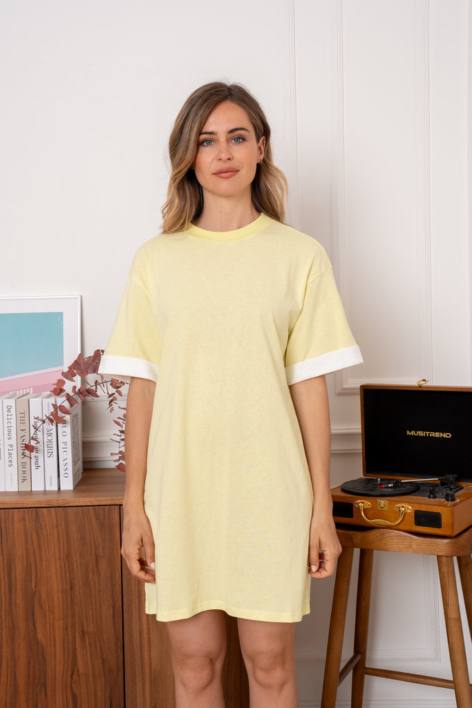 Lemon Tshirt Dress