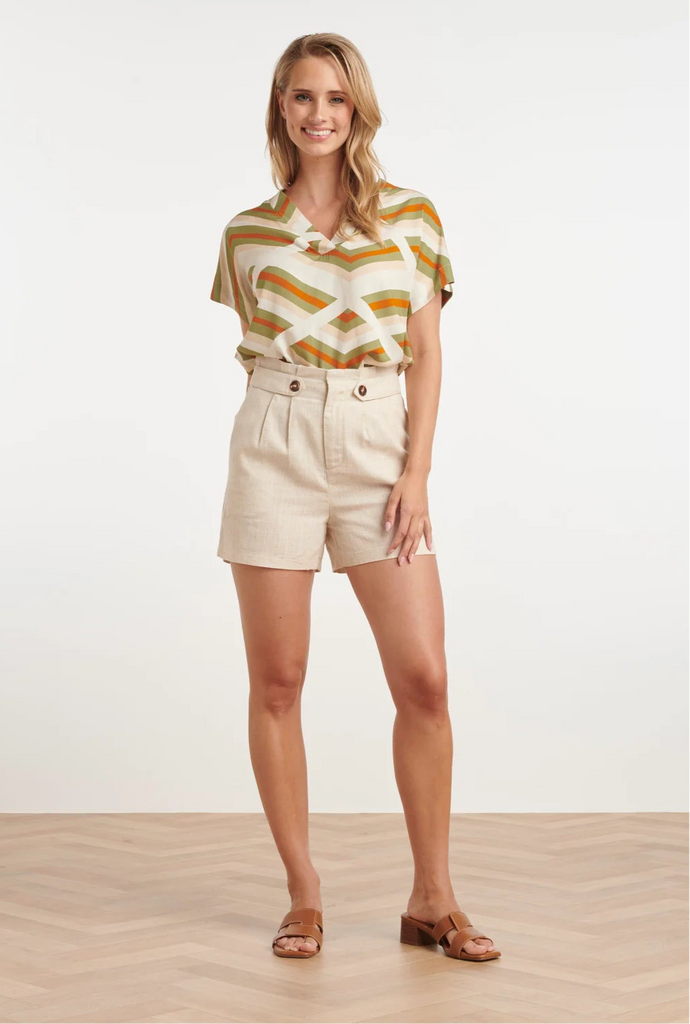 Smashed Lemon Off White Multi Blouse £59
