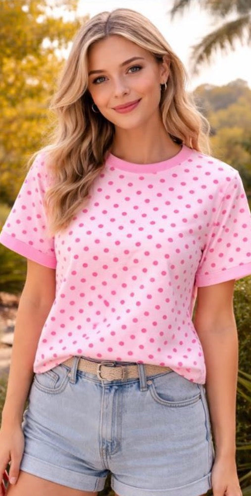 Pink Dots Tee