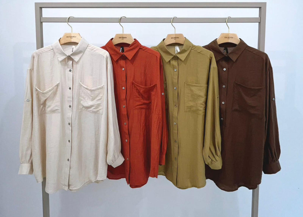 Deep Chocolate Oversized Shirt
