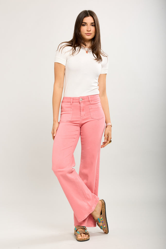 Toxik3 Coral Big Pockets Wide Leg Soft Stretch