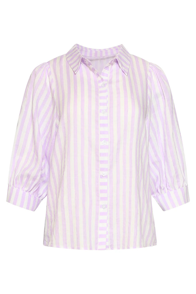 Smashed Lemon Lilac Stripe Shirt
