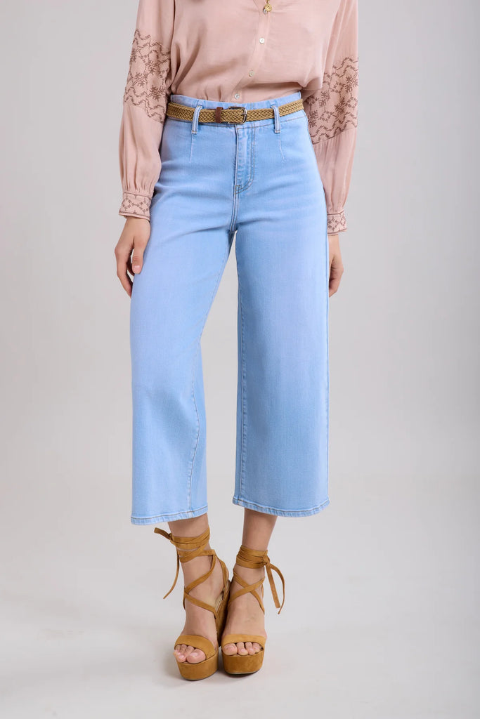 Toxik3 Wide Leg Cropped Lotus