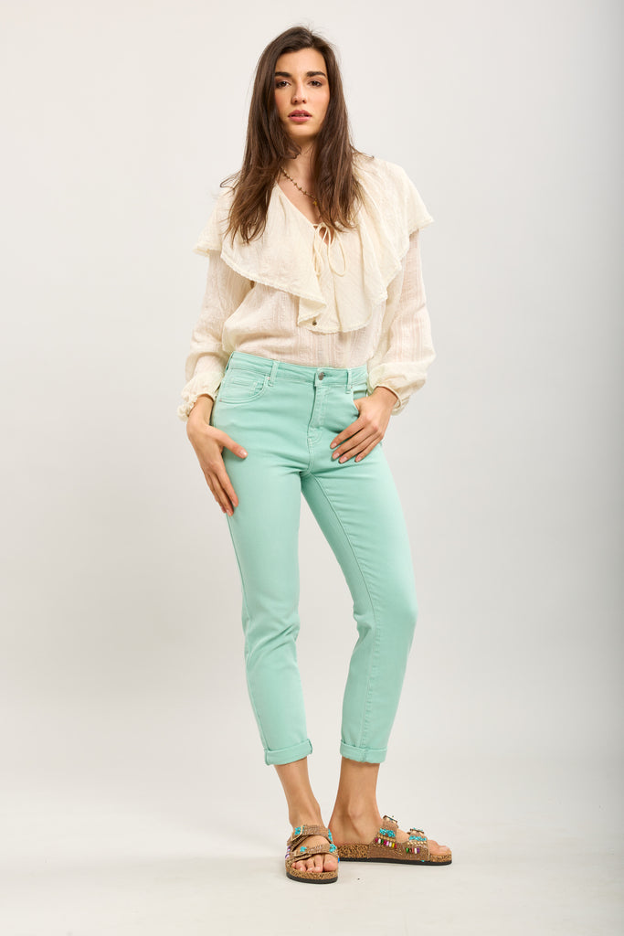 Toxik3 L20029-C30# Soft Pistachio Boyfriend