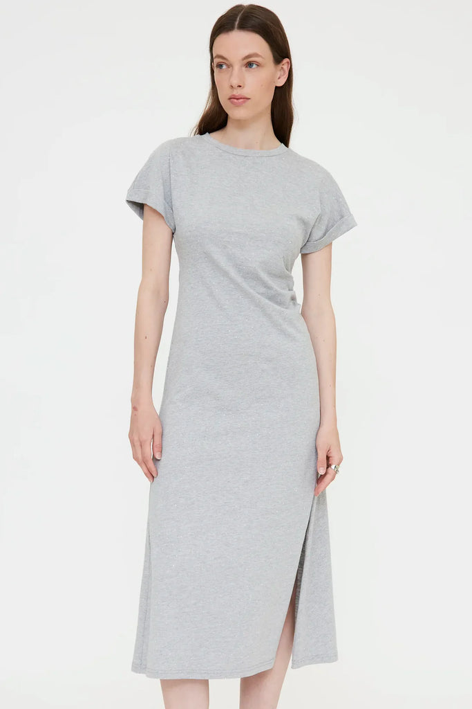Sparkle Grey Cotton Dress