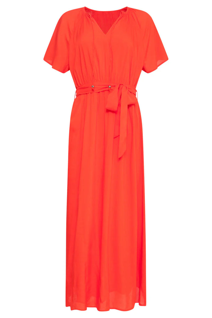 SMASHED LEMON GABY MIDI DRESS