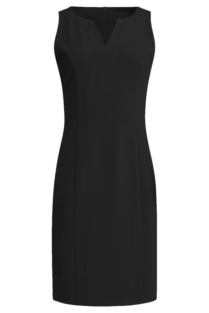 Smashed Lemon Fitted Stretch Black Dress £75
