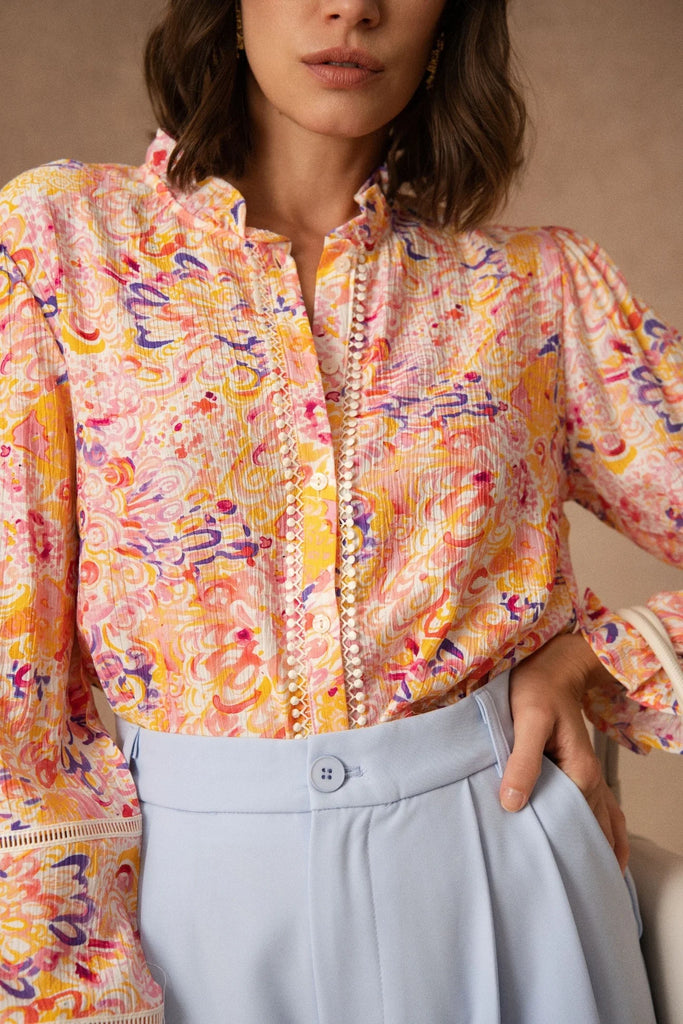 Betty Floral Blouse