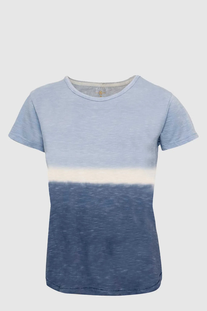 COSTAMANI BLUE MIX TIE DYE TEE