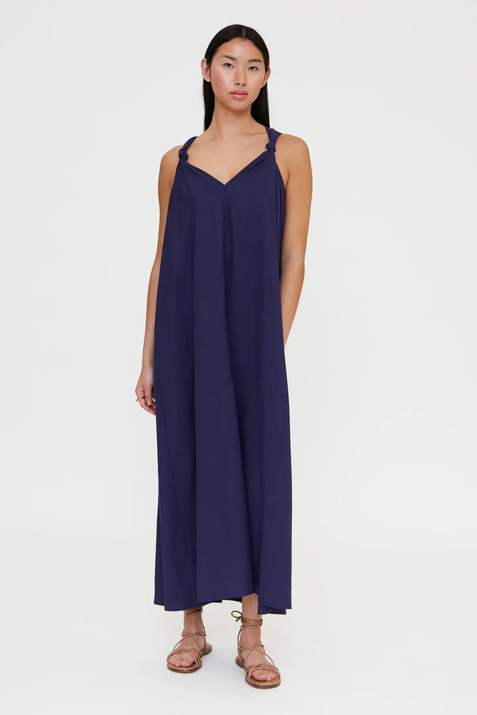 Navy Blue Long Dress