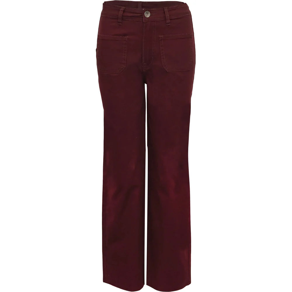 Costamani Hepburn Wine Pants
