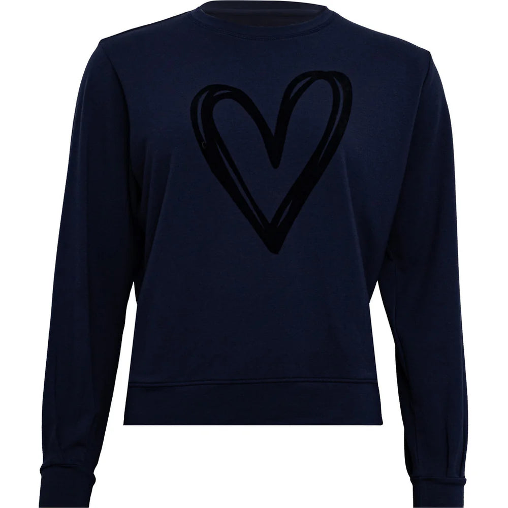 Costamani Heart Sweat Navy