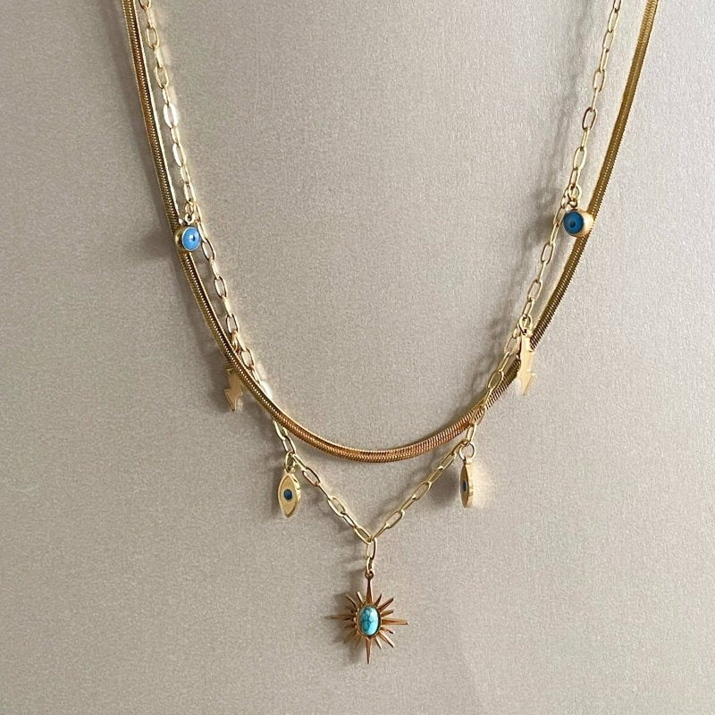 Cleopatra 18k Gold Plated Necklace - AML Boutique NI