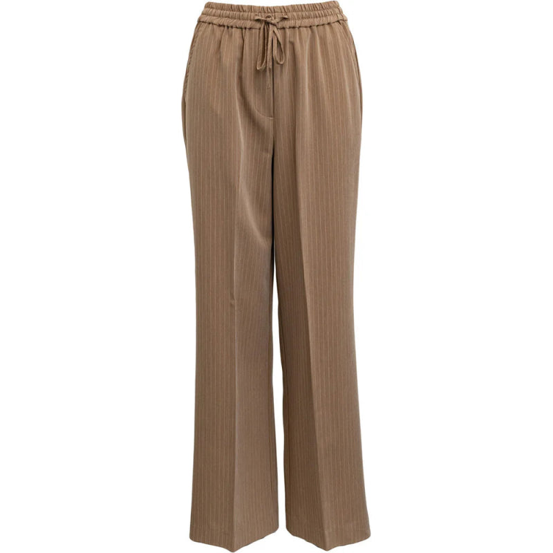 COSTA MANI EMMALOOSE PANTS TAN STRIPE - AML Boutique NI