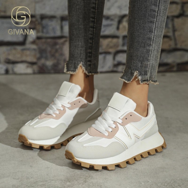 Dusky Pink and Neutral Newbie Trainers - AML Boutique NI