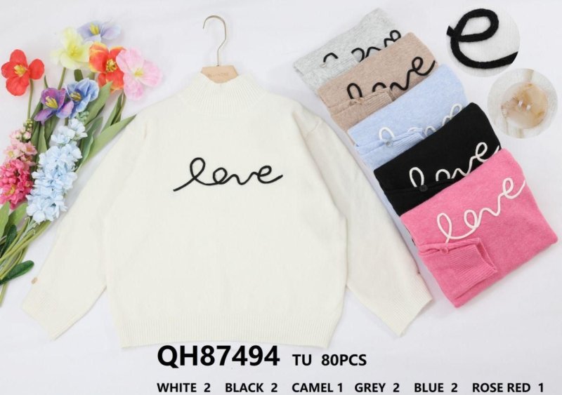 Love Sweater Various Colours - AML Boutique NI