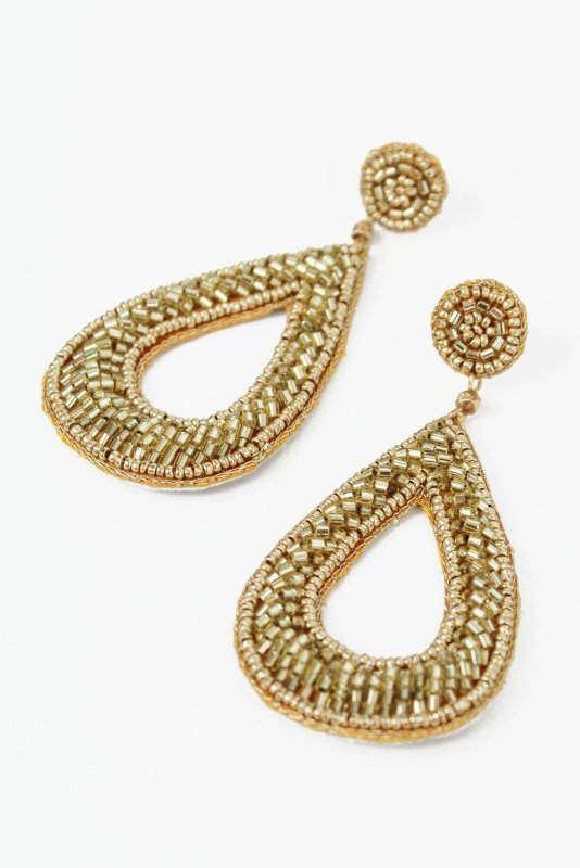 MY DORIS GOLD LOOP EARRINGS - AML Boutique NI