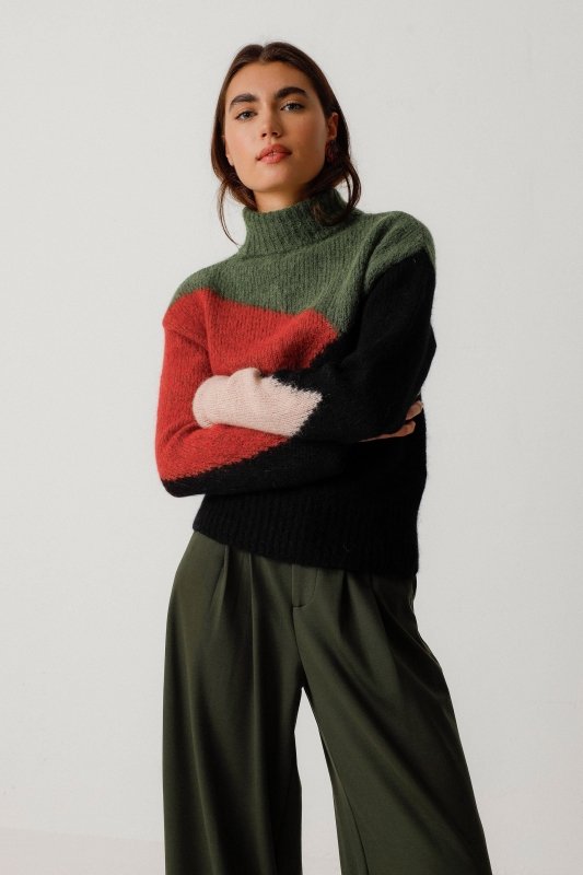 SKFK DEEP GREEN AITZA SWEATER - AML Boutique NI