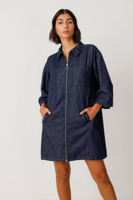 SKFK Raw Denim Ixabel Dress Jacket - AML Boutique NI