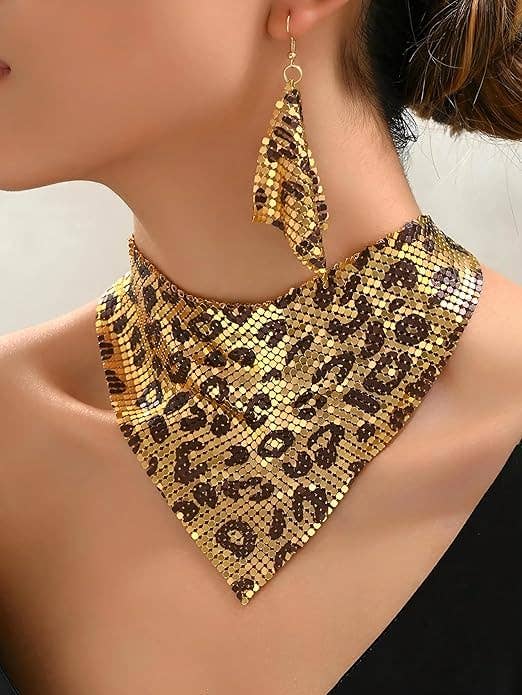 Wildly Chic Leopard Print Jewellery Set - AML Boutique NI