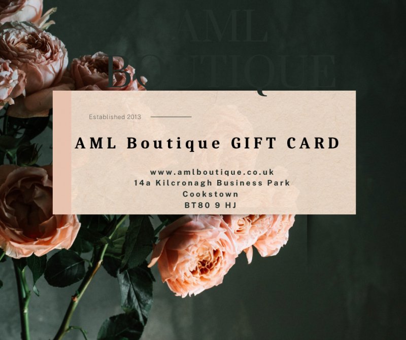 AML Boutique Gift Card - AML Boutique NI