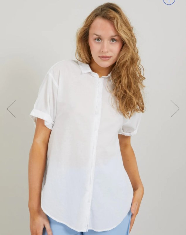 CC Heart Molly Cotton Short Sleeve Shirt - AML Boutique NI