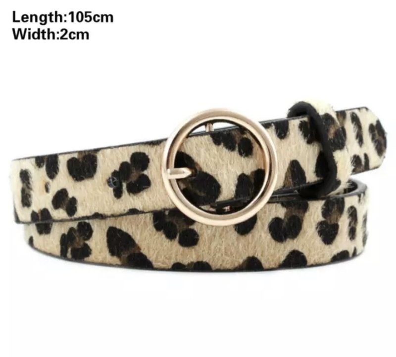 Leopard Belt - AML Boutique NI