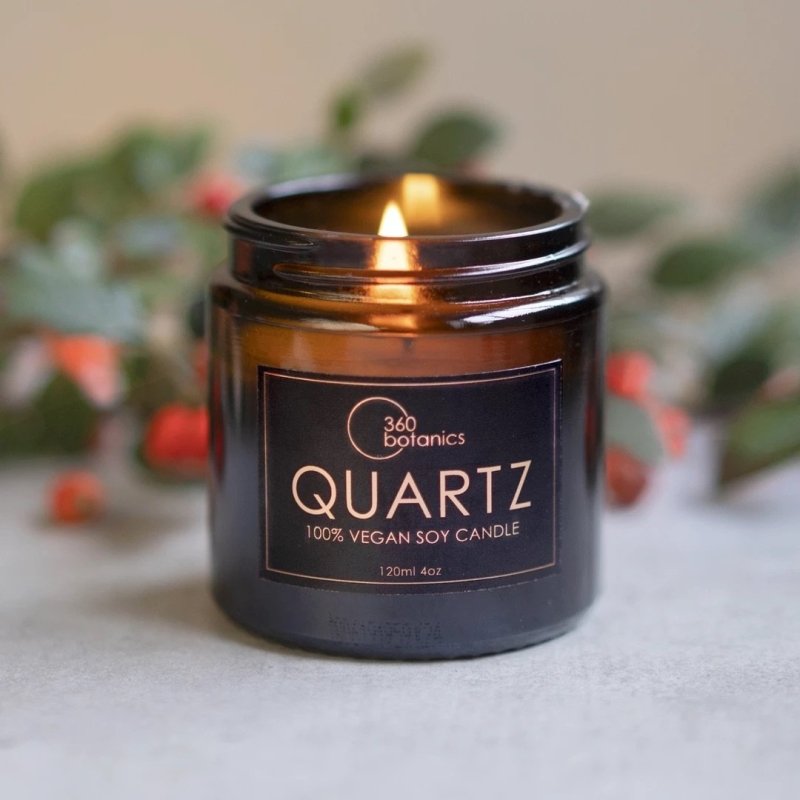 Quartz - Dusky Rose Soy Candle - AML Boutique NI