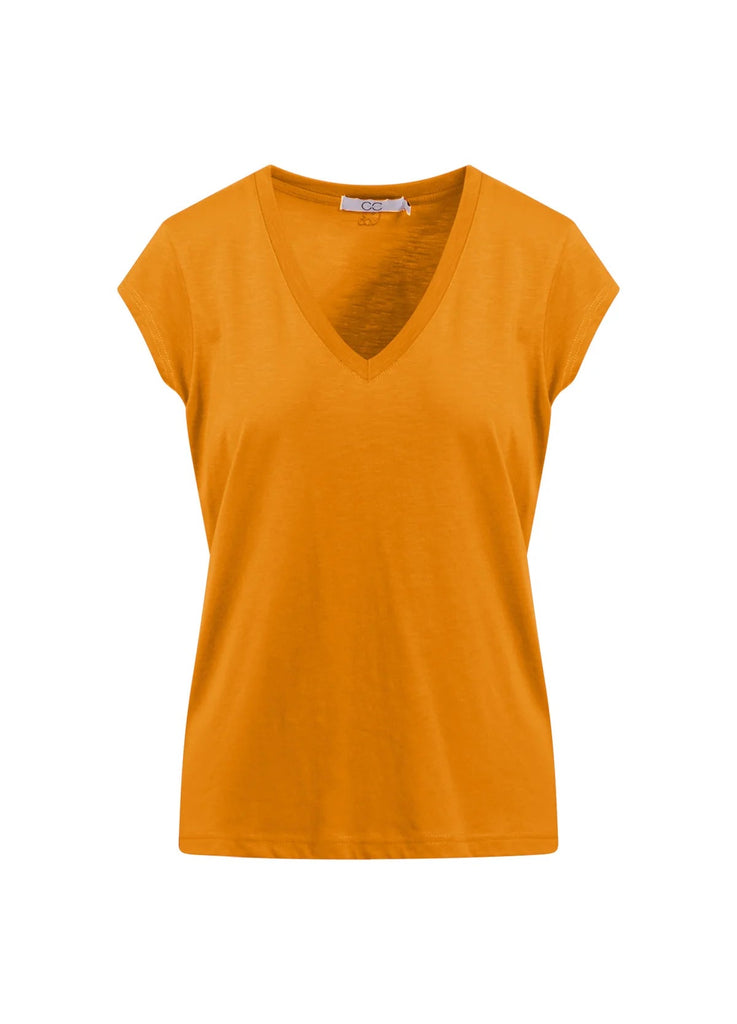 Sunset CC Heart V Neck T Shirt - AML Boutique NI