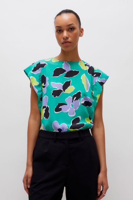 Wild Pony Green Lilac Top - AML Boutique NI